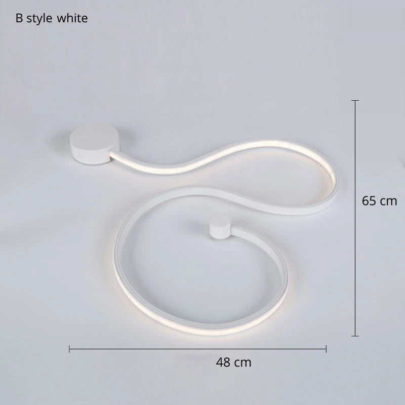 Post Moderne Wand Lampen Acryl Schlafzimmer Studie Wohnzimmer Balkon Zimmer Home Decor Weiß Schwarz Eisen Körper Leuchte Led-leuchten