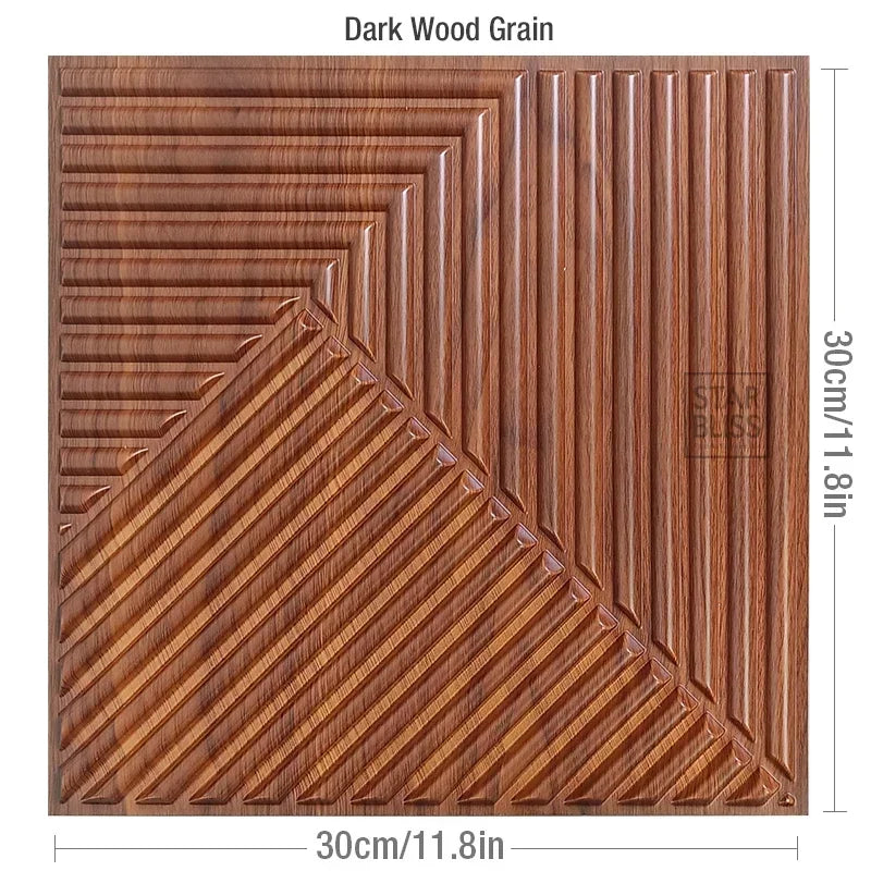 12 Stück/1 m2 arabische islamische muslimische Sterne Mond Dekor Relief Art 3D Wandpaneel nicht klebende 3D Wandaufkleber Wohnzimmer Home Decor