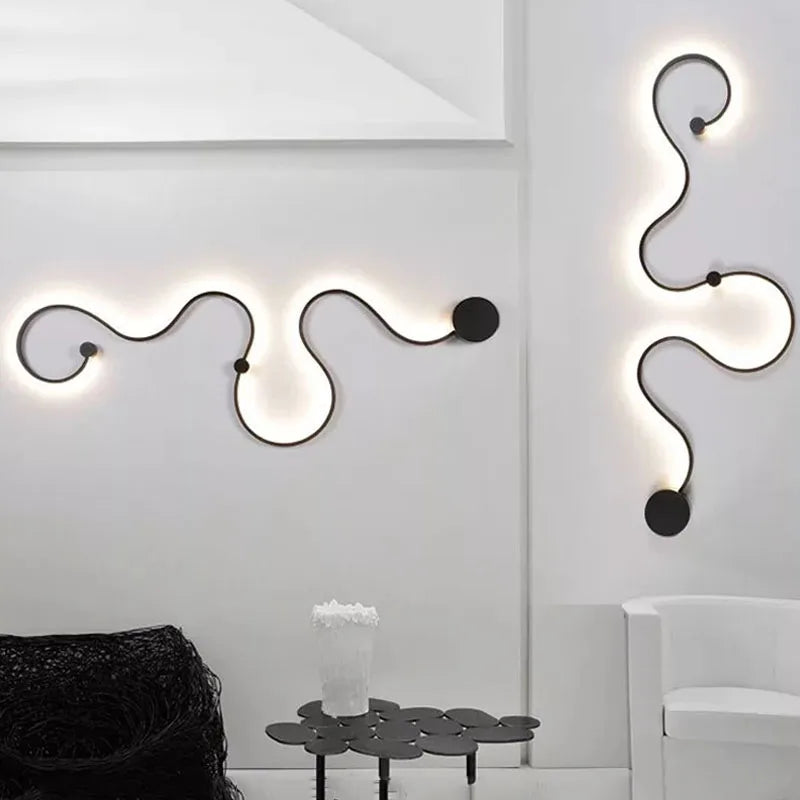 Post Moderne Wand Lampen Acryl Schlafzimmer Studie Wohnzimmer Balkon Zimmer Home Decor Weiß Schwarz Eisen Körper Leuchte Led-leuchten