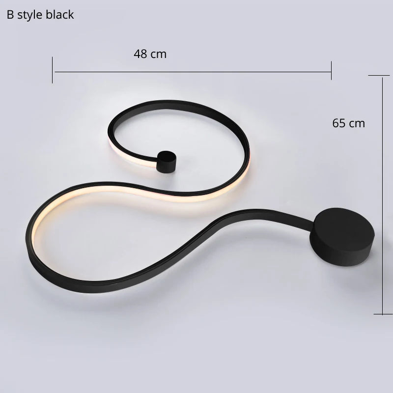 Post Moderne Wand Lampen Acryl Schlafzimmer Studie Wohnzimmer Balkon Zimmer Home Decor Weiß Schwarz Eisen Körper Leuchte Led-leuchten