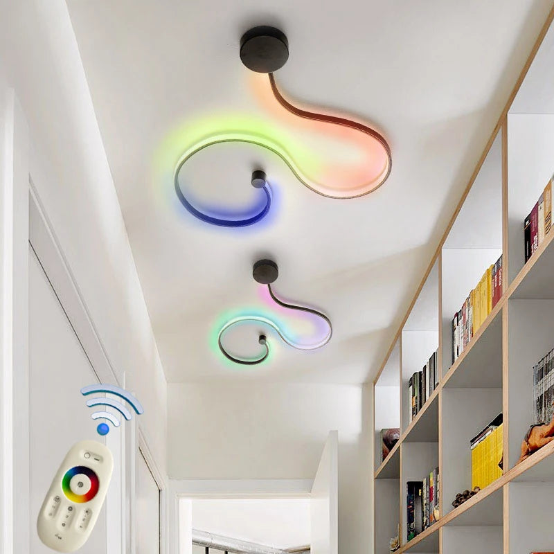 Post Moderne Wand Lampen Acryl Schlafzimmer Studie Wohnzimmer Balkon Zimmer Home Decor Weiß Schwarz Eisen Körper Leuchte Led-leuchten