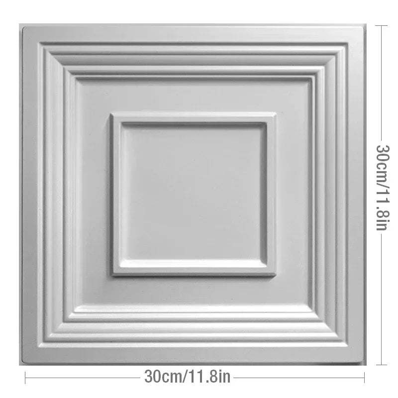 12 Stück/1 m2 arabische islamische muslimische Sterne Mond Dekor Relief Art 3D Wandpaneel nicht klebende 3D Wandaufkleber Wohnzimmer Home Decor