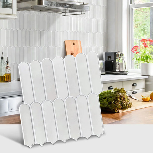1/10 Stück dekorative 3D-Wandtafel zum Abziehen und Aufkleben, 3D-Fliesenaufkleber, selbstklebender Küchenfliesen-Rückwandaufkleber für Badezimmer