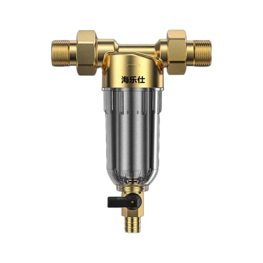 2700 l/h wiederverwendbarer Vorsediment-Wasserfilter für das ganze Haus, 40 Mikron, Wasser-Vorfiltersystem, Wasserhähne-Frontreiniger