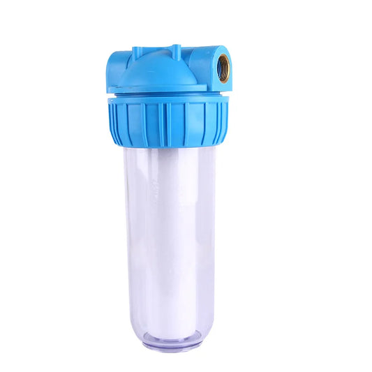 10 zoll Wasserfilter Filter Flasche 1/2 "3/4" 1 "Kupfer Gewinde Bauernhof Hochdruckreiniger Haushalt Wasserfilter Zubehör